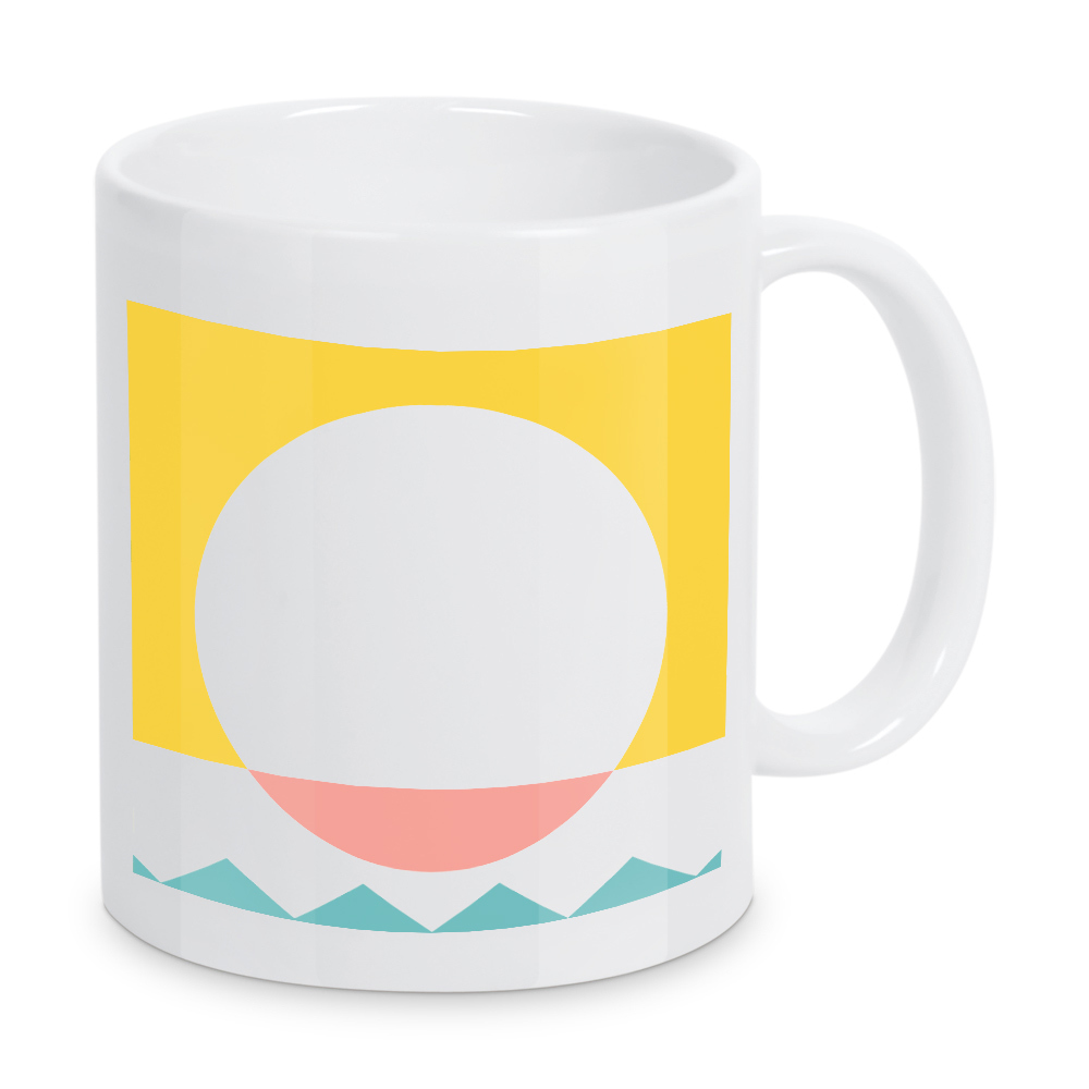 Tasse "Sun and sea" artboxONE - Natur,Abstrakt,Geometrie