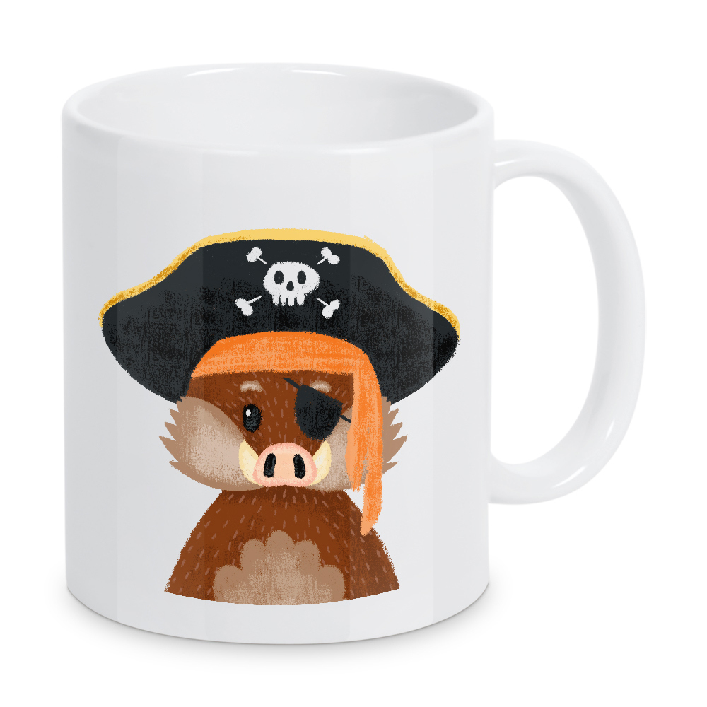 Tasse "Ahoi Wildschwein!" artboxONE - Für Kinder,Tiere