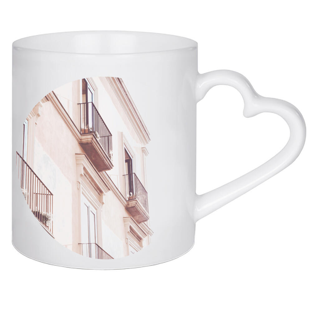 Herztasse "Vintage Architecture" artboxONE - Städte,Architektur
