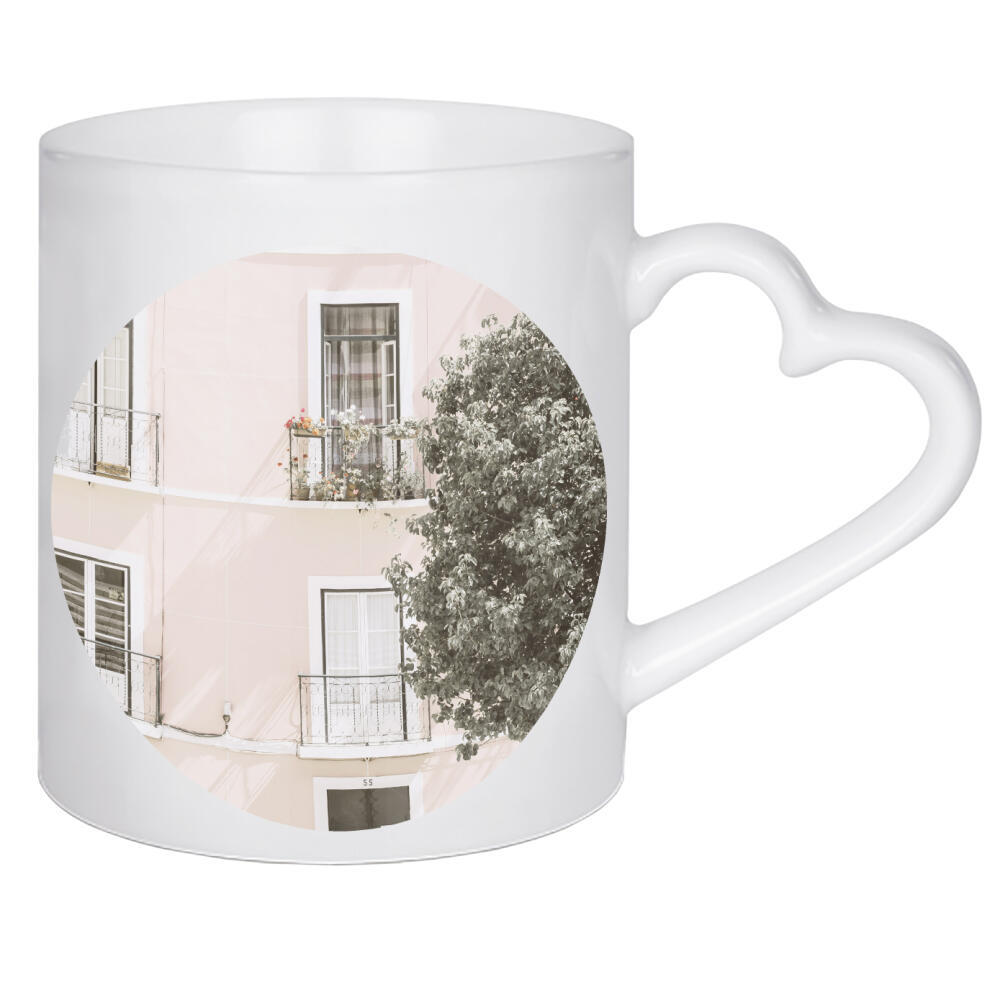 Herztasse "Pastel Apartment" artboxONE - Architektur