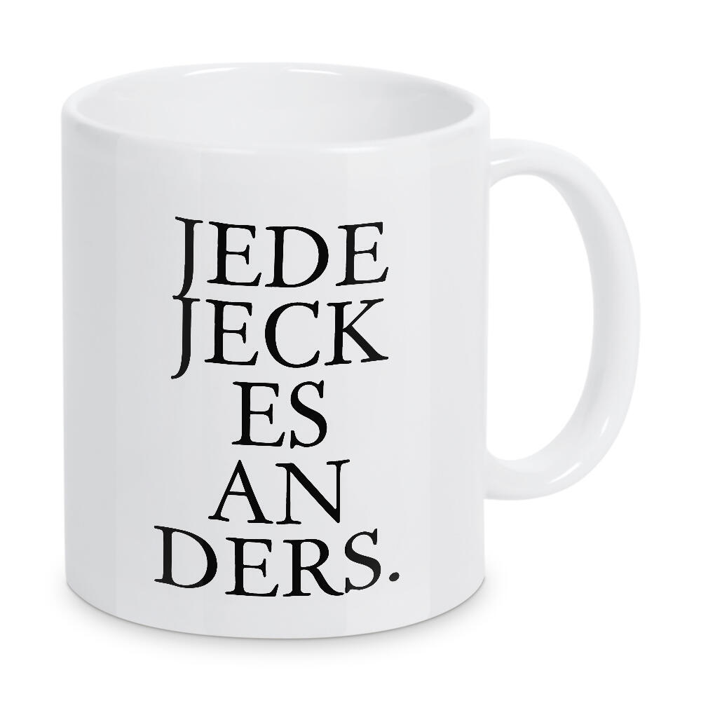 Tasse "Kölsches Grundgesetz" artboxONE - Städte / Köln,Typografie,Schwarzweiß