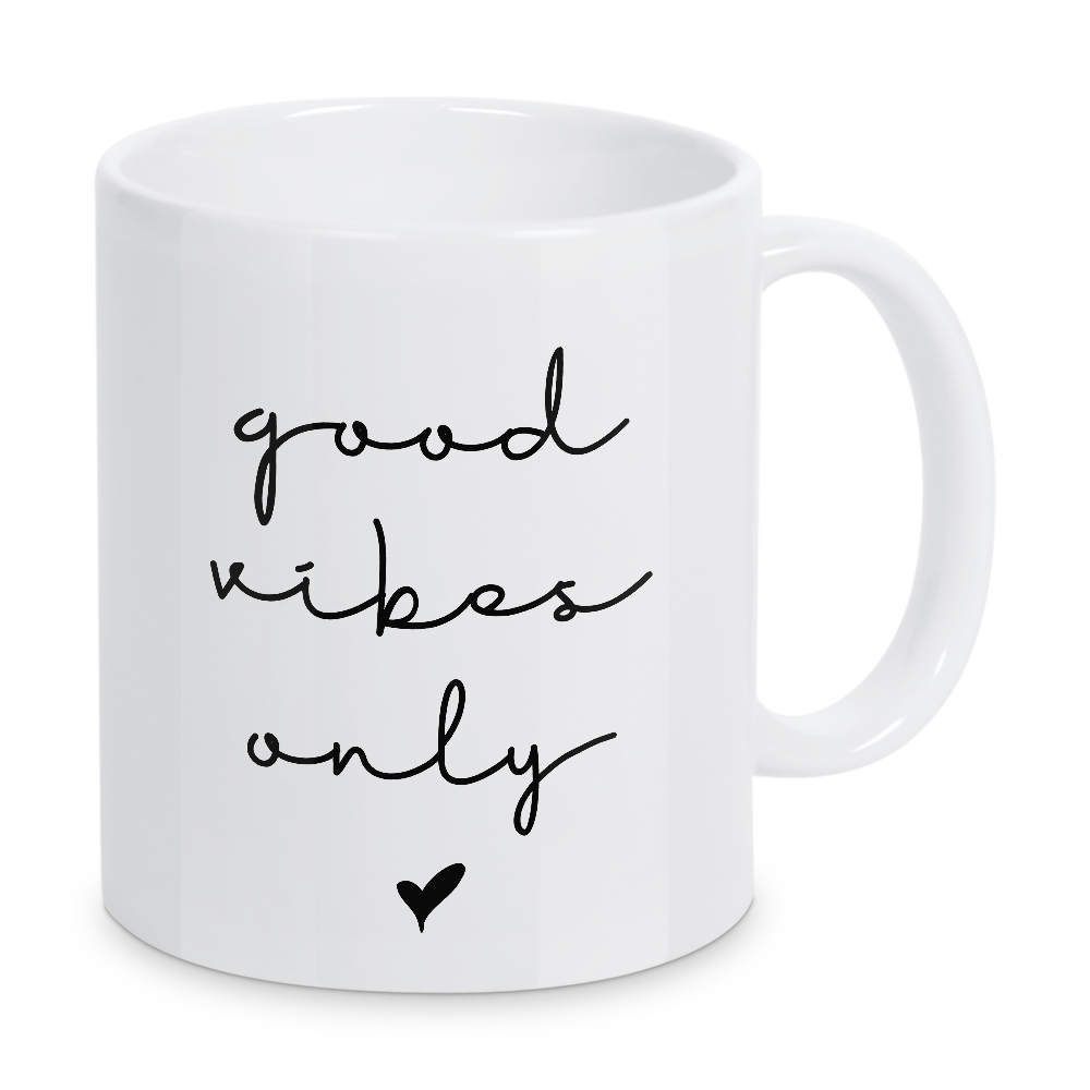Tasse "Good Vibes Typo" artboxONE - Typografie