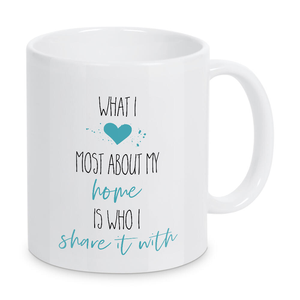 Tasse "Mein Zuhause" artboxONE - Typografie,Liebe