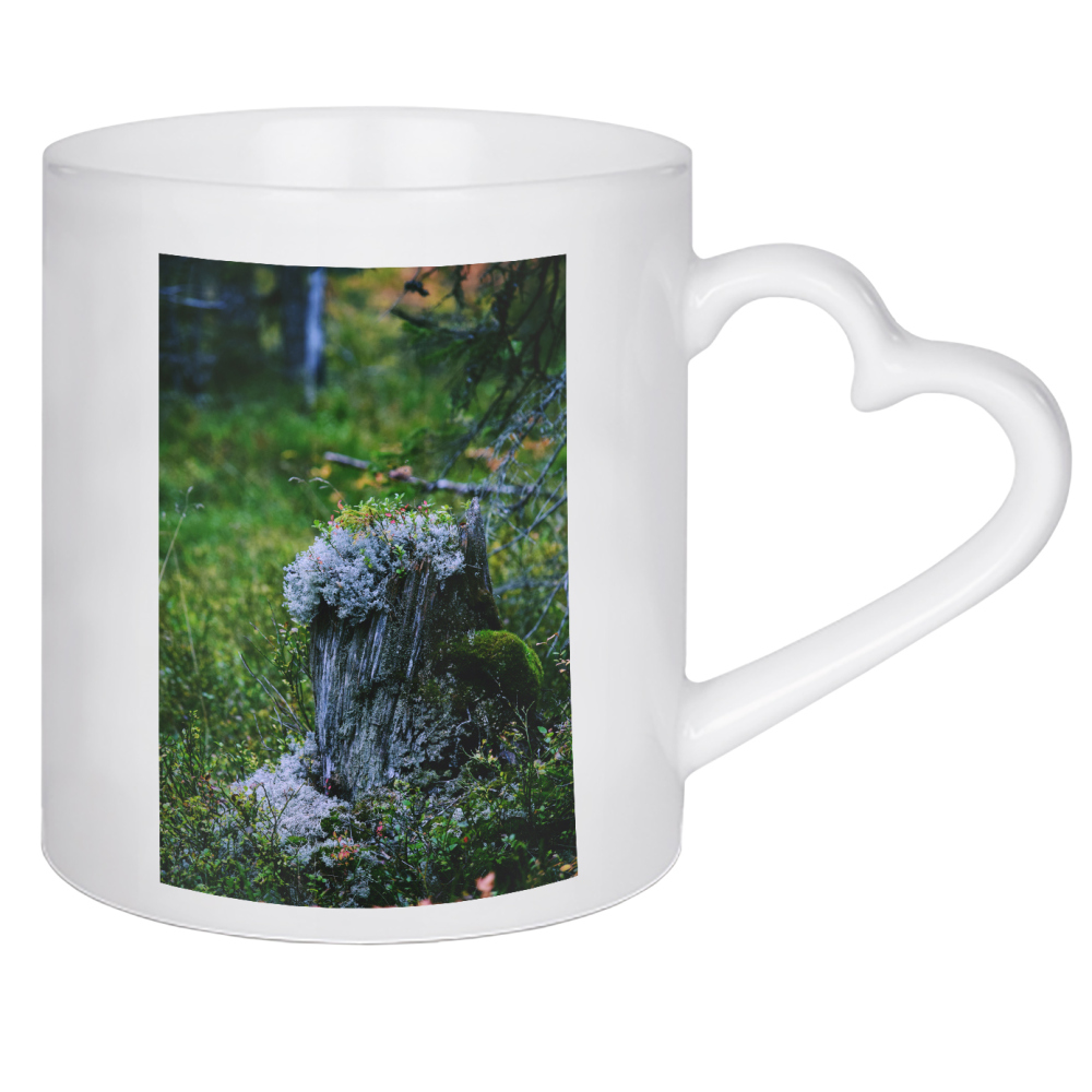 Herztasse "Baumstumpf" artboxONE - Natur,Reise