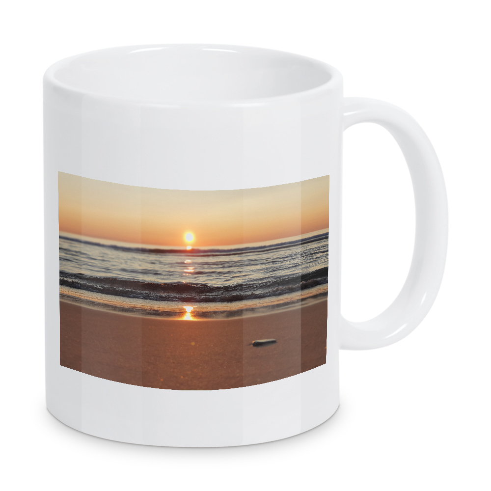 Tasse "Sunset by Lina" artboxONE - Natur,Reise,Reise / Strand und Meer,Reise / Länder