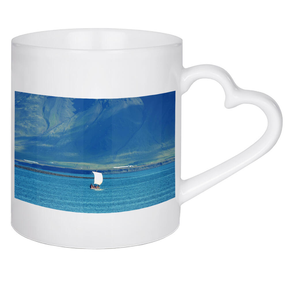 Herztasse "Wikingerboot" artboxONE - Natur,Reise,Reise / Strand und Meer