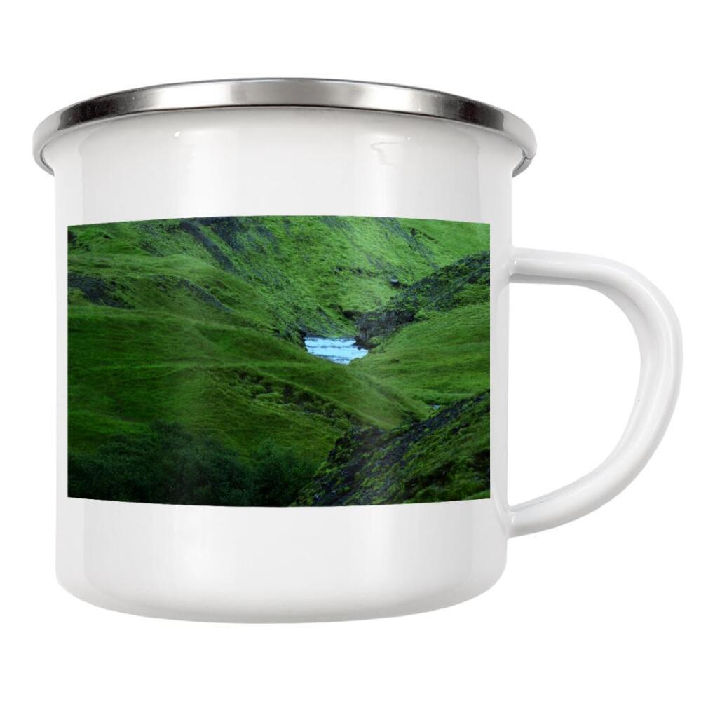 Emaille Tasse "Bergfluss" artboxONE - Natur,Reise,Reise / Länder