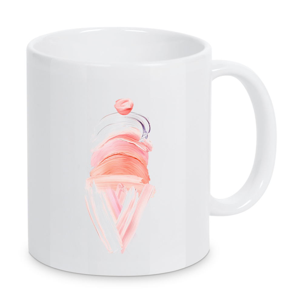 Tasse "Painted Ice Cream" artboxONE - Für Kinder,Essen & Trinken,Abstrakt,Liebe,Für Mama