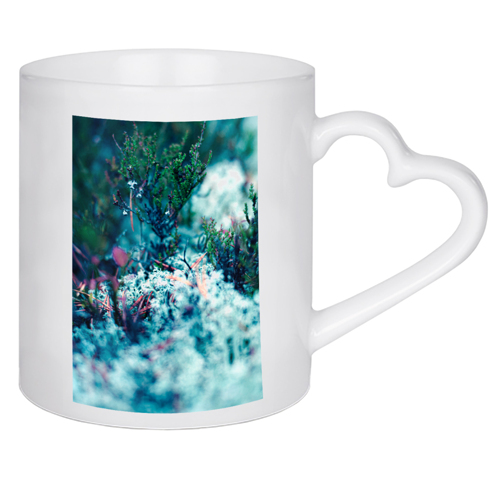 Herztasse "Waldmoos" artboxONE - Natur,Reise,Floral,Reise / Länder