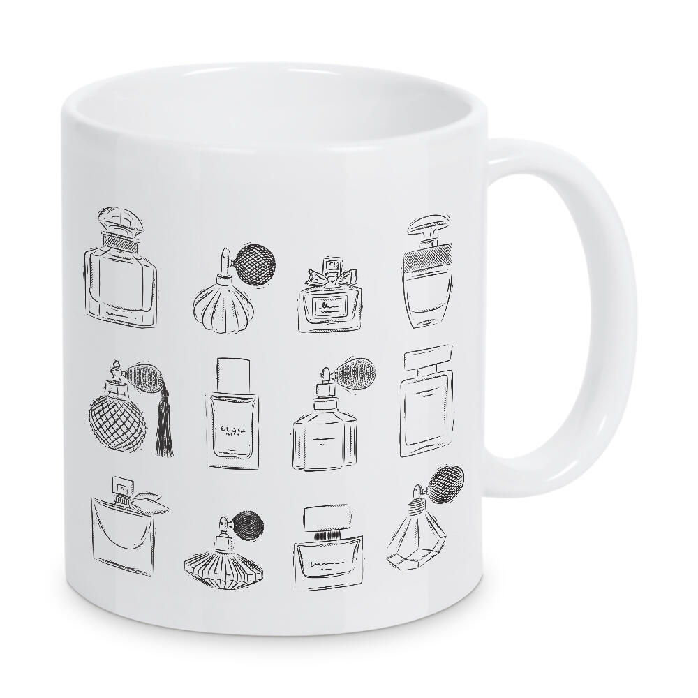 Tasse "Perfume vintage bottles" artboxONE - Für Kinder,Fashion,Für Mama,Für Papa