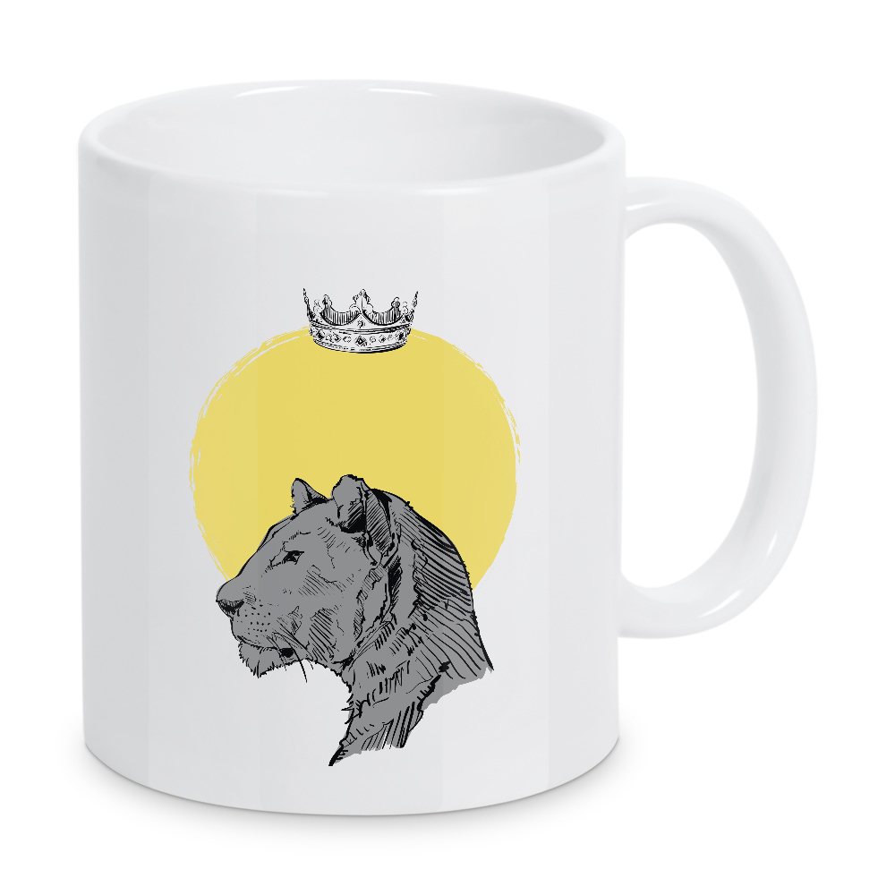 Tasse "Lion queen" artboxONE - Natur,Tiere,Reise / Afrika
