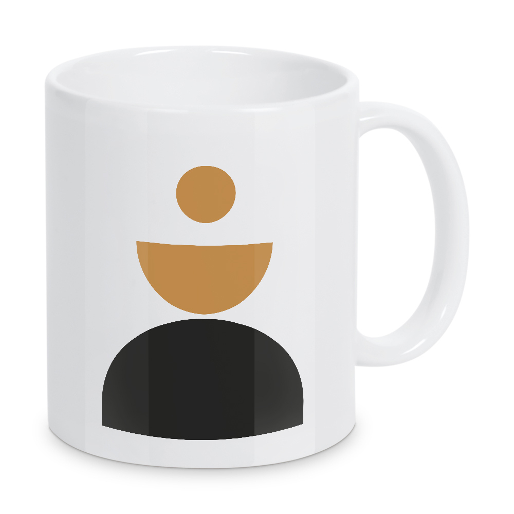 Tasse "Mid Century study" artboxONE - Abstrakt,Geometrie - Kupfer,Gold,Abstrakt,Midcentury,Geometrisch,Modern,Geometrie,Geometry,Formen,Boho