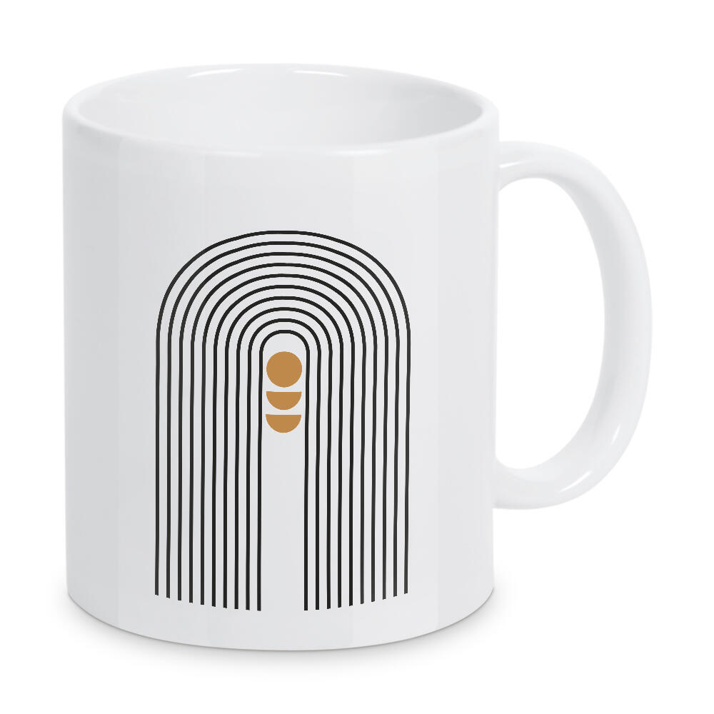 Tasse "Mid Century study no.seventeen" artboxONE - Abstrakt,Geometrie