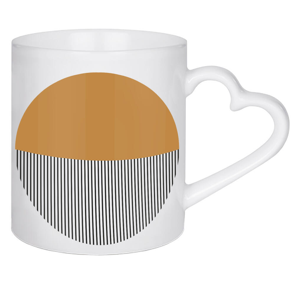Herztasse "Mid Century study no.nineteen" artboxONE - Abstrakt,Geometrie