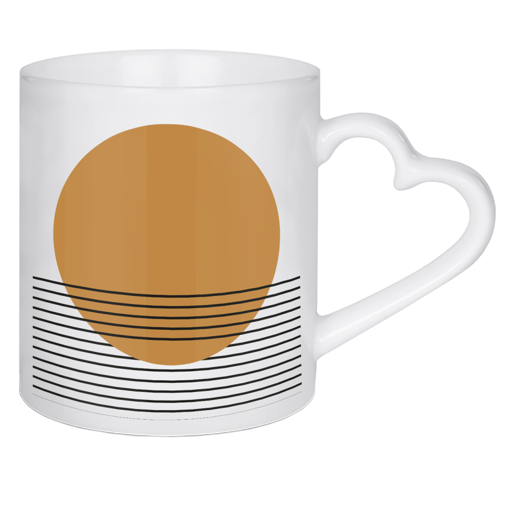 Herztasse "Mid Century study no.twentythree" artboxONE - Abstrakt,Geometrie