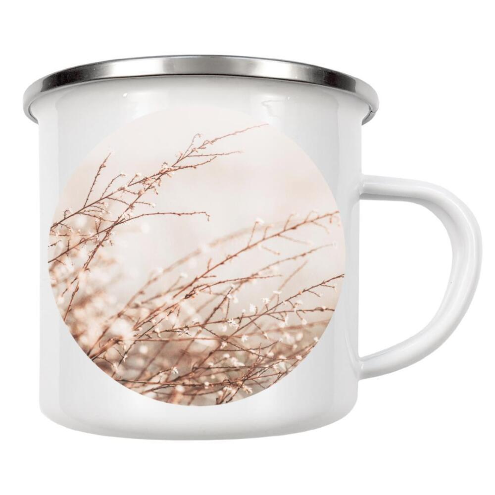 Emaille Tasse "Little Spring Plant" artboxONE - Natur,Floral