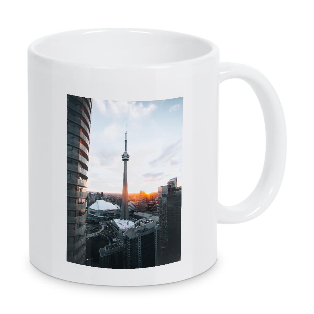 Tasse "Sonnenuntergang Toronto" artboxONE - Städte,Reise,Architektur