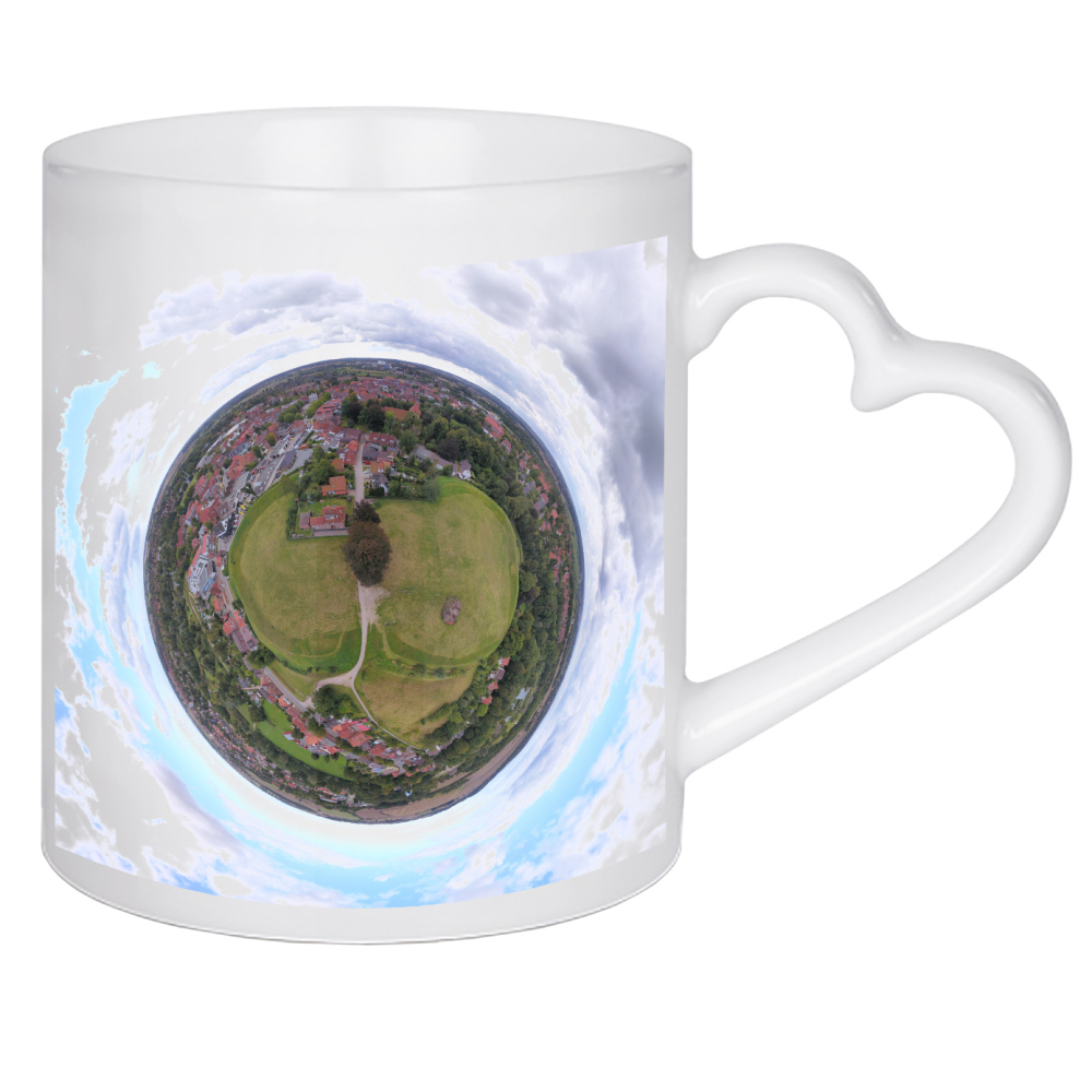 Herztasse "Ringwallanlage Oldenburg-Holstein" artboxONE - Städte,Natur,Reise,Architektur,Reise / Länder
