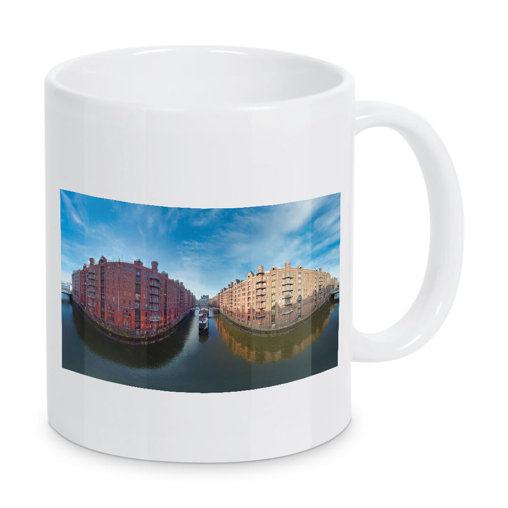 Tasse "Hamburg-Hafencity Wasserschloss" artboxONE - Städte,Städte / Hamburg,Reise,Architektur,Reise / Länder