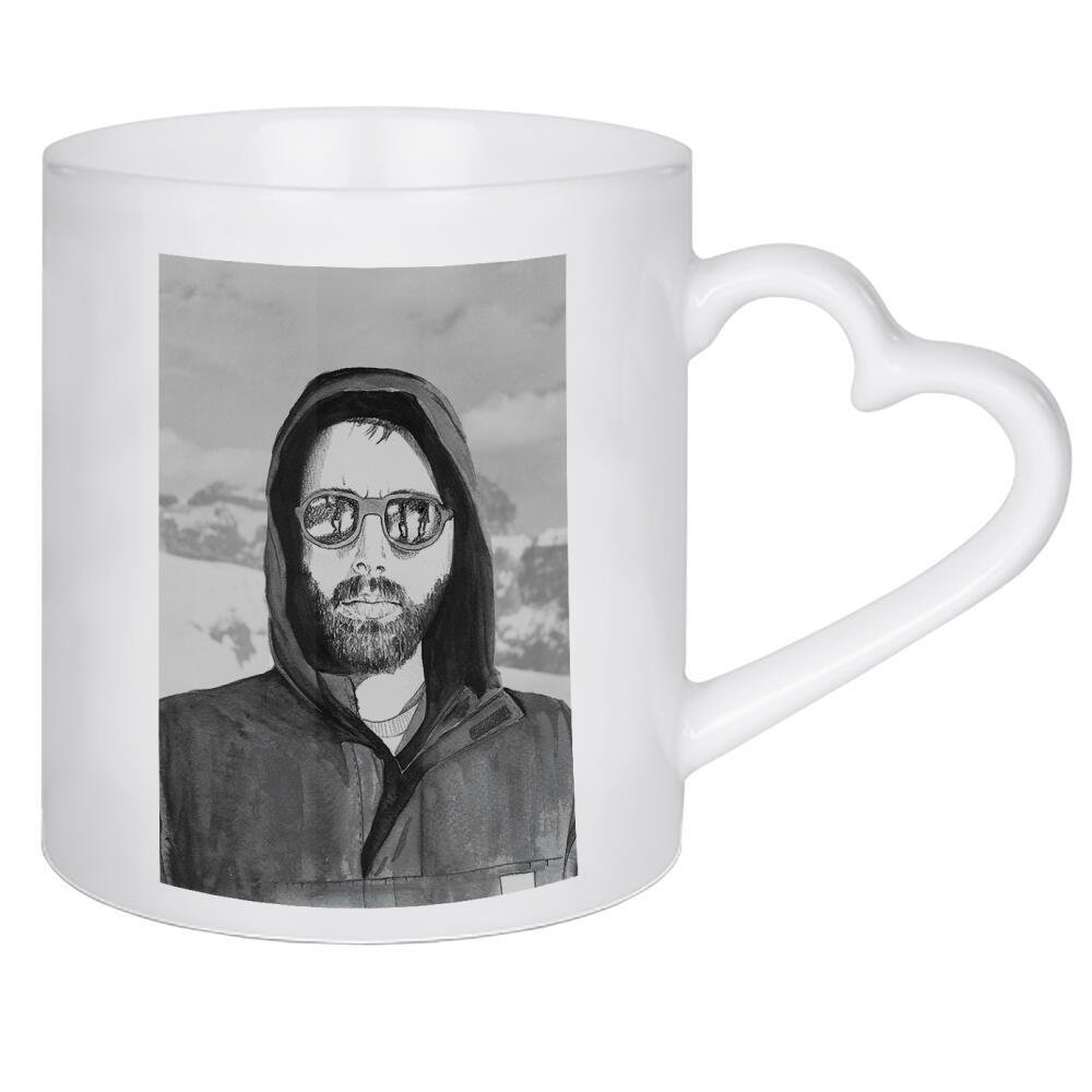 Herztasse "Mountain Life" artboxONE - Reise,Fashion,Sport,Männer