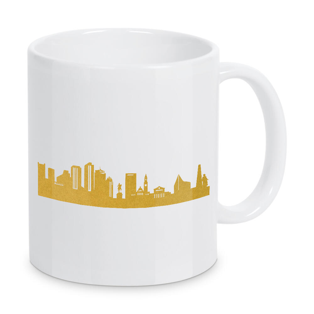 Tasse "BOSTON GOLD Print Love" artboxONE - Städte,Reise,Architektur,Städte / Boston
