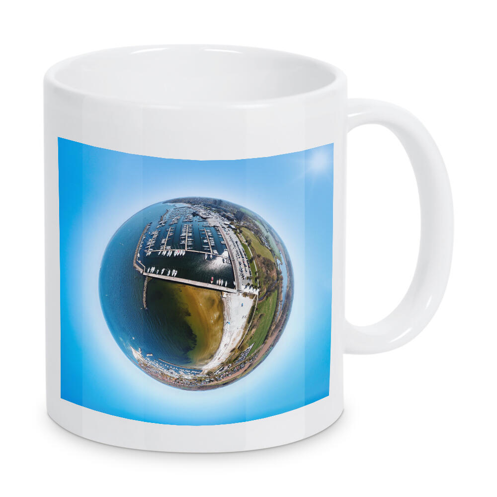 Tasse "Olympiahafen Schilksee bei Kiel" artboxONE - Städte,Reise,Reise / Strand und Meer,Sport,Reise / Länder