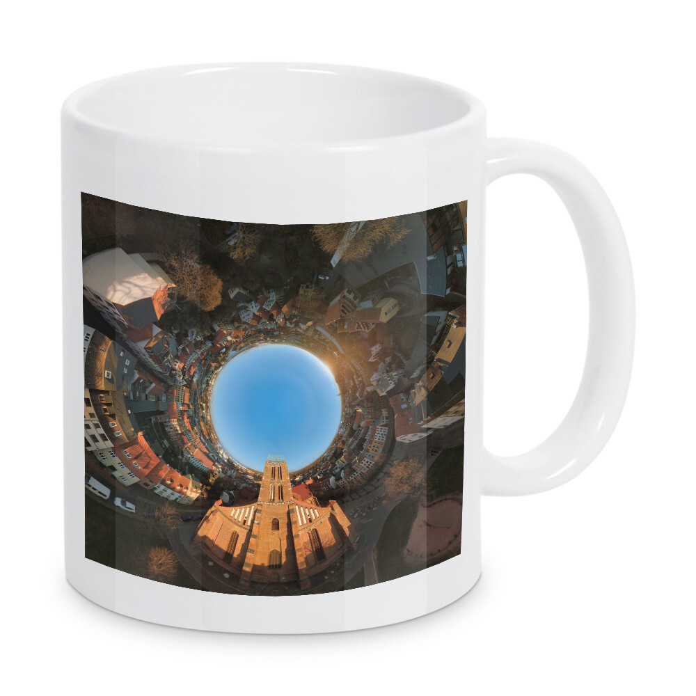 Tasse "The Way to Heaven" artboxONE - Städte,Reise,Architektur,Reise / Strand und Meer