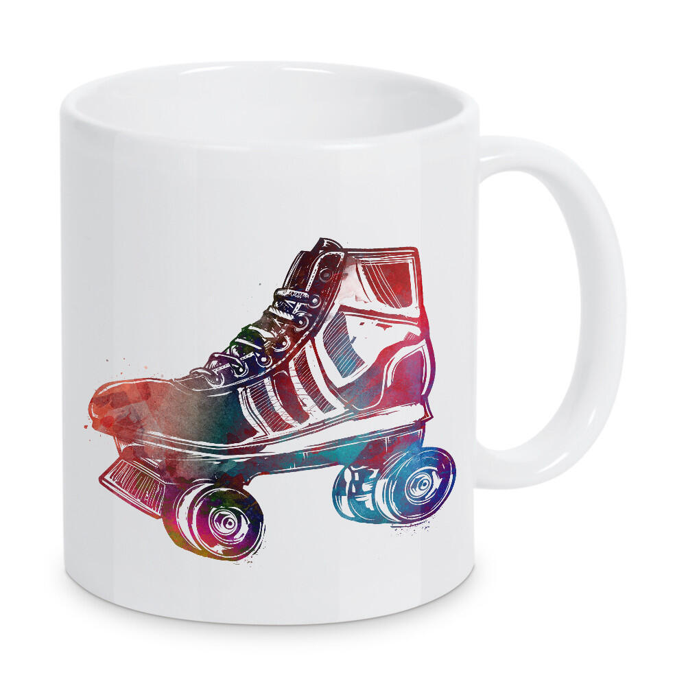 Tasse "Roller skates sport art" artboxONE - Sport,Sport / Sommerspiele - Sport,Roller,Skate,Skater,Active,Shoes,Schuhe