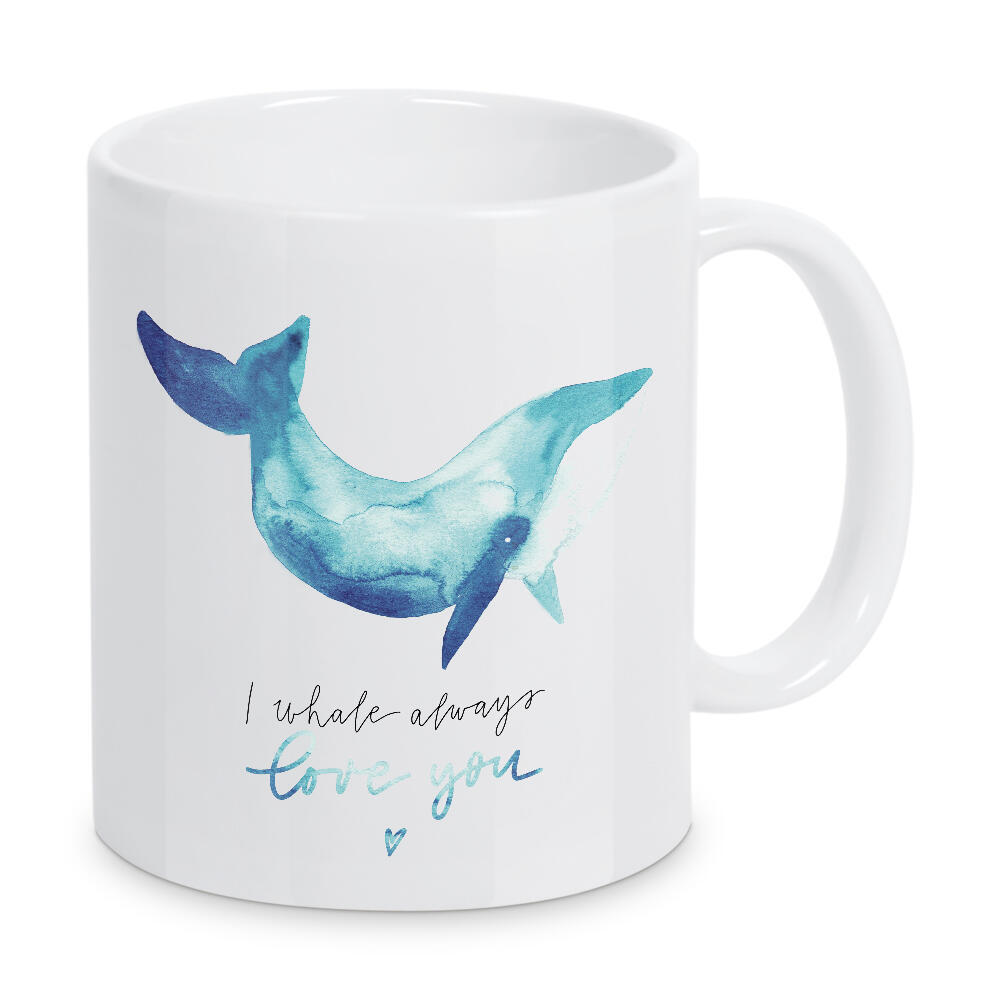 Tasse "I whale always love you" artboxONE - Natur,Für Kinder,Tiere,Liebe,Unterwasser