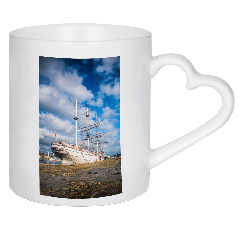 Herztasse "Alte Schönheit" artboxONE - Reise,Architektur,Streetart