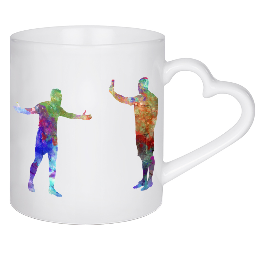 Herztasse "The footballer is expelled" artboxONE - Sport / Fußball