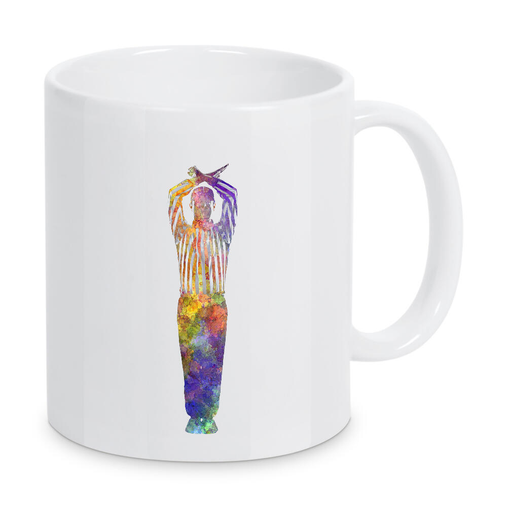 Tasse "Referee" artboxONE - Sport - Sport,Sports,Watercolor,Baseball,Color,Multicolor,American,Bat,Stadium,Bunt,Colorful