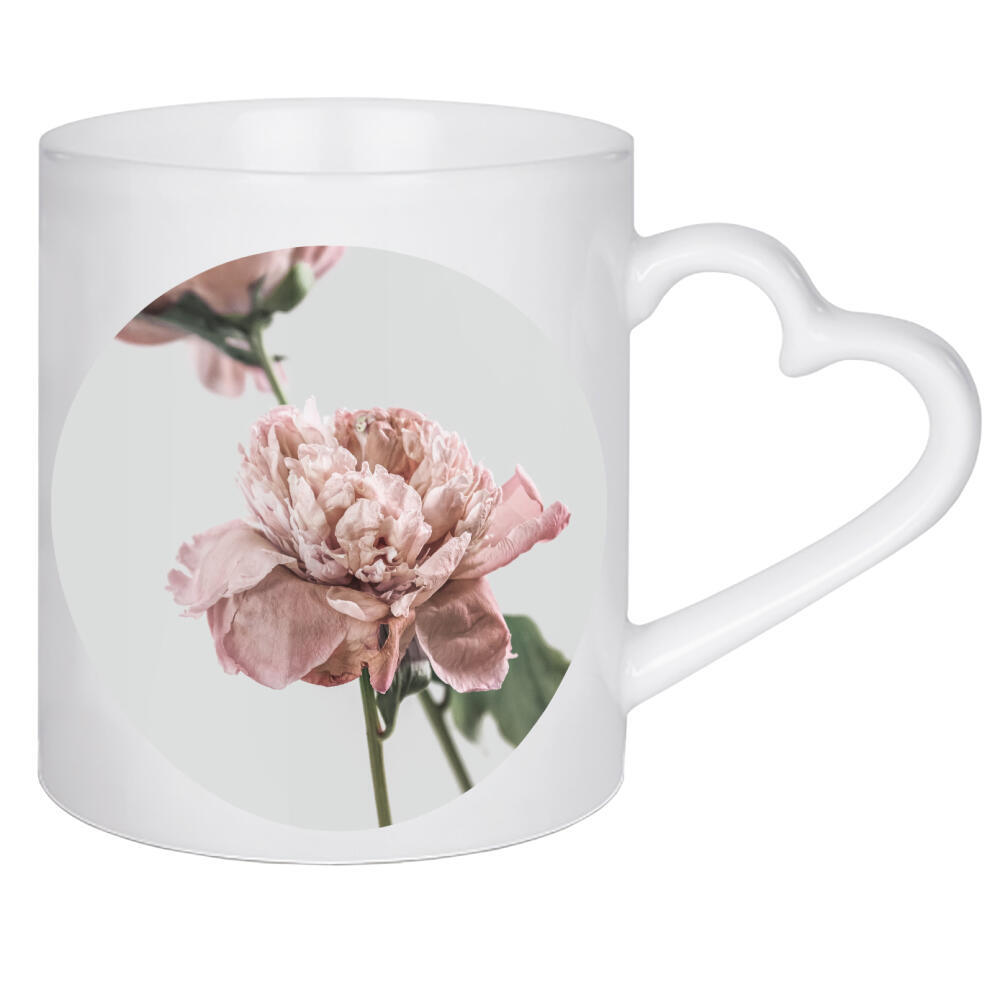 Herztasse "Blooming Peonies" artboxONE - Natur,Floral