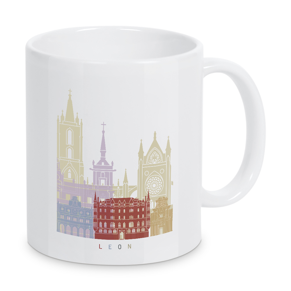 Tasse "Leon skyline" artboxONE - Städte,Architektur