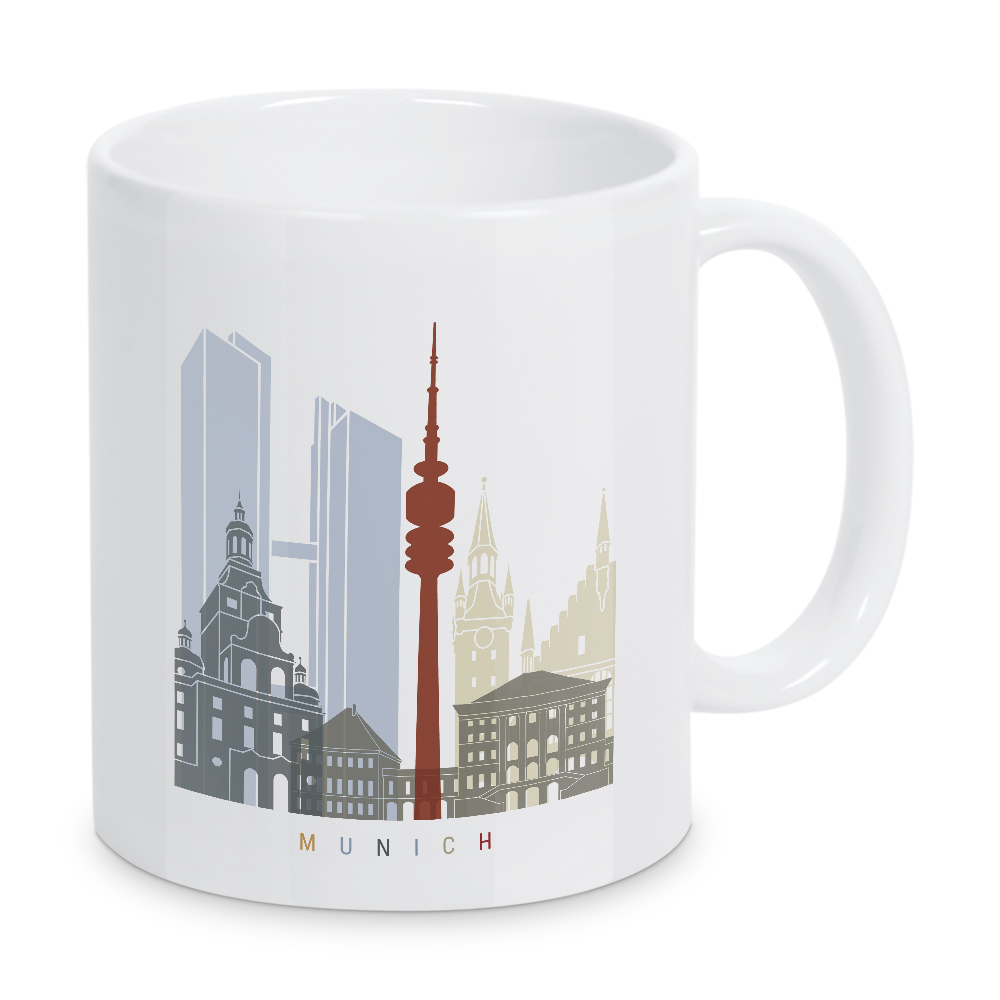 Tasse "Munich skyline" artboxONE - Städte,Architektur