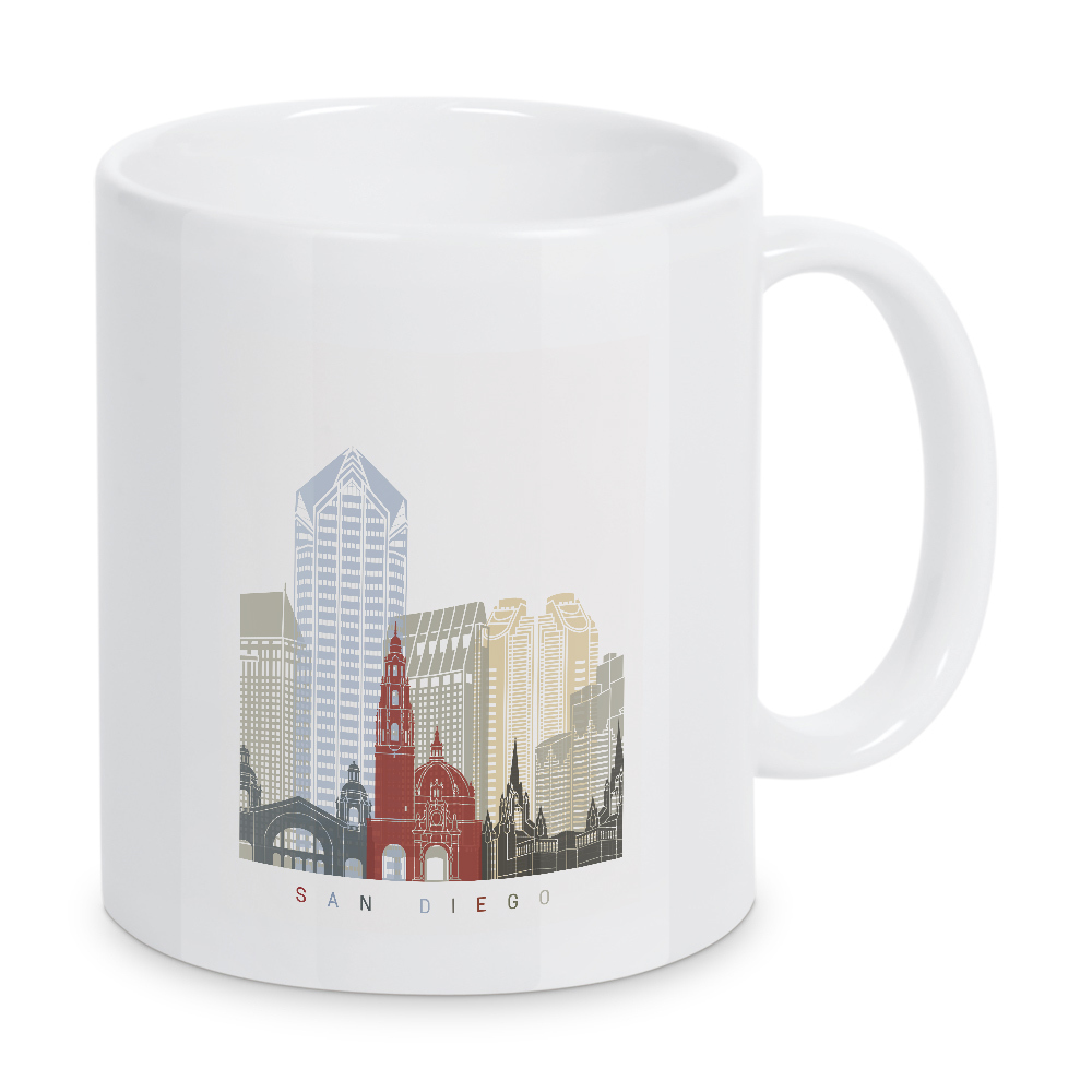 Tasse "San Diego skyline-b" artboxONE - Städte,Architektur