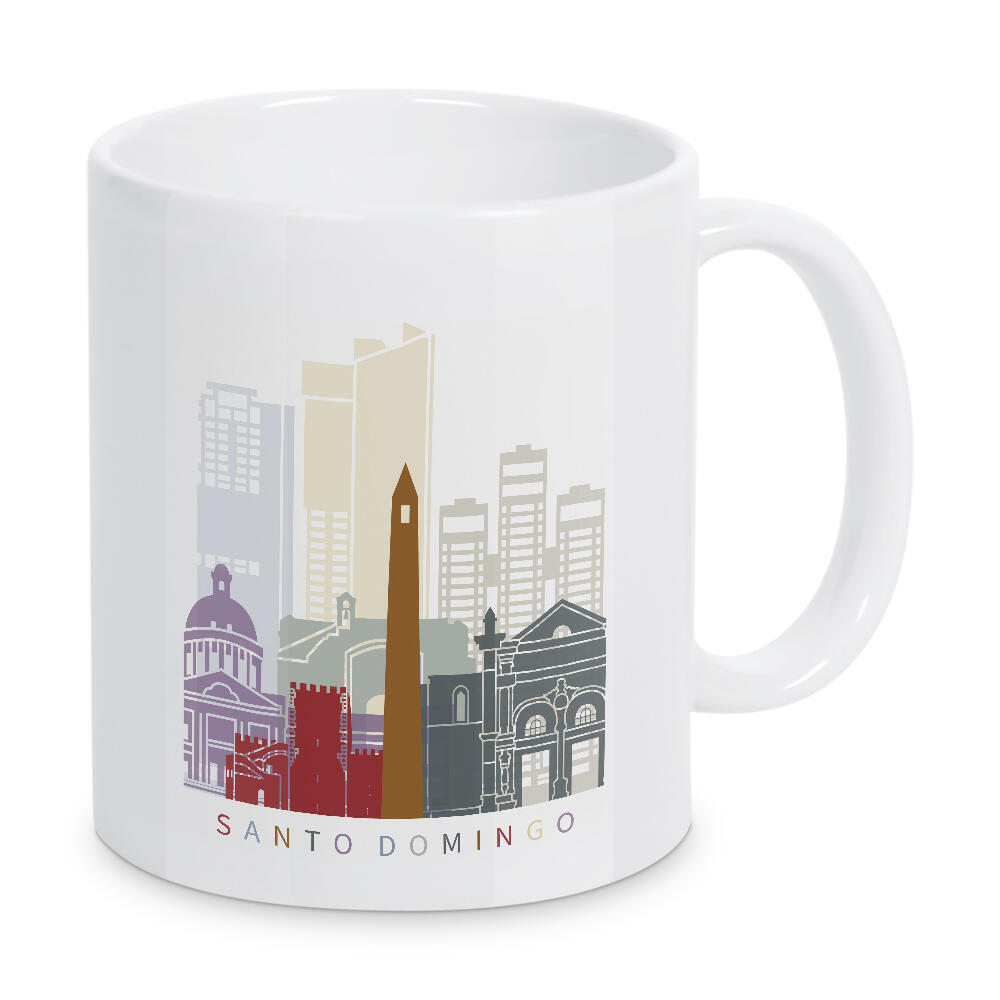 Tasse "Santo domingo skyline" artboxONE - Städte,Architektur
