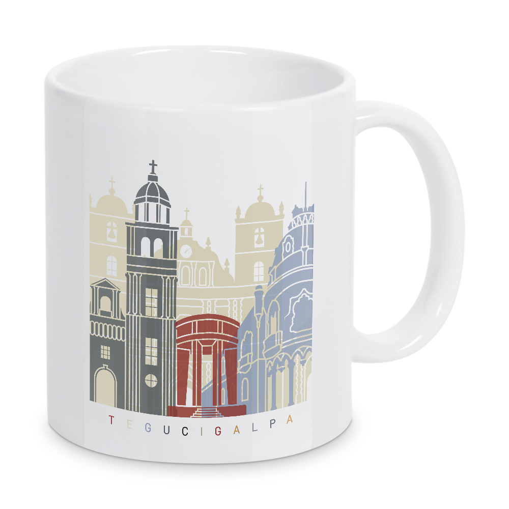 Tasse "Tegucigalpa skyline" artboxONE - Städte,Architektur