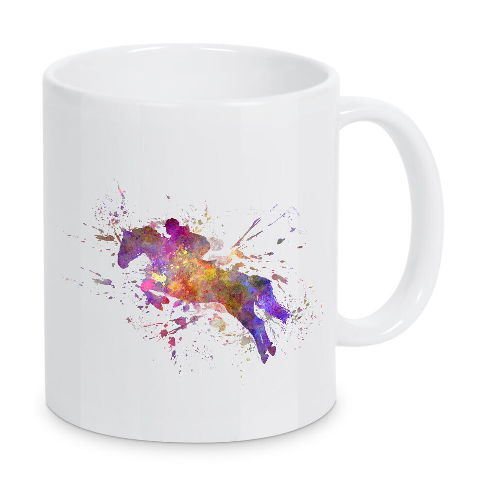 Tasse "Horse show in watercolor-g" artboxONE - Sport