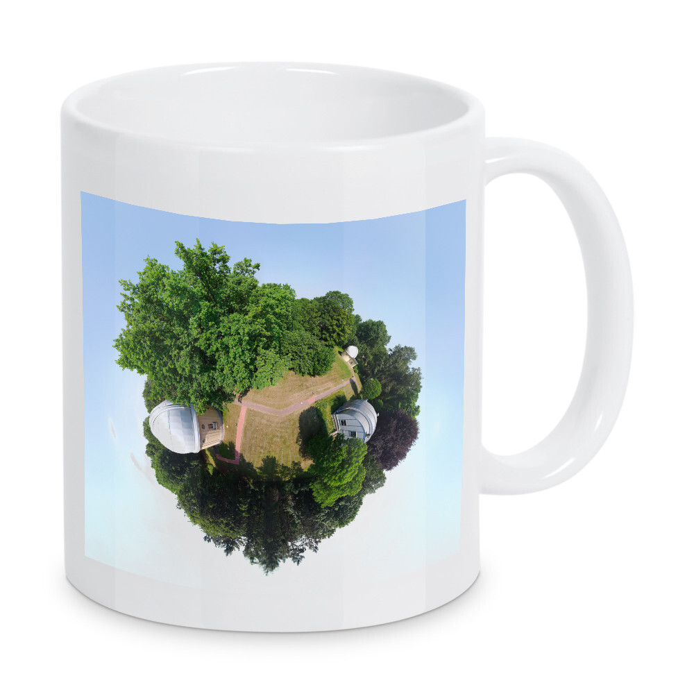 Tasse "HH-Sternwarte Gr. Refraktor low" artboxONE - Städte,Städte / Hamburg,Reise,Architektur,Galaxy