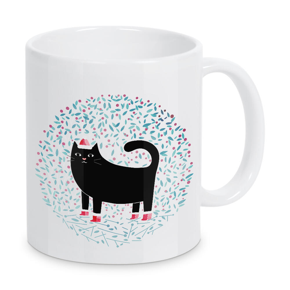 Tasse "Meowy Christmas" artboxONE - Tiere,Comic,Weihnachten