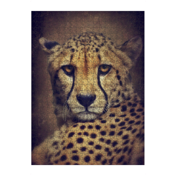 artboxONE Puzzle "Gepardinnen Portrait" artboxONE - Tiere,Reise / Afrika - Gepard,Gepardin,Raubtier,Raubkatze,Katze,Tierportrait,Wildes tier,Afrika