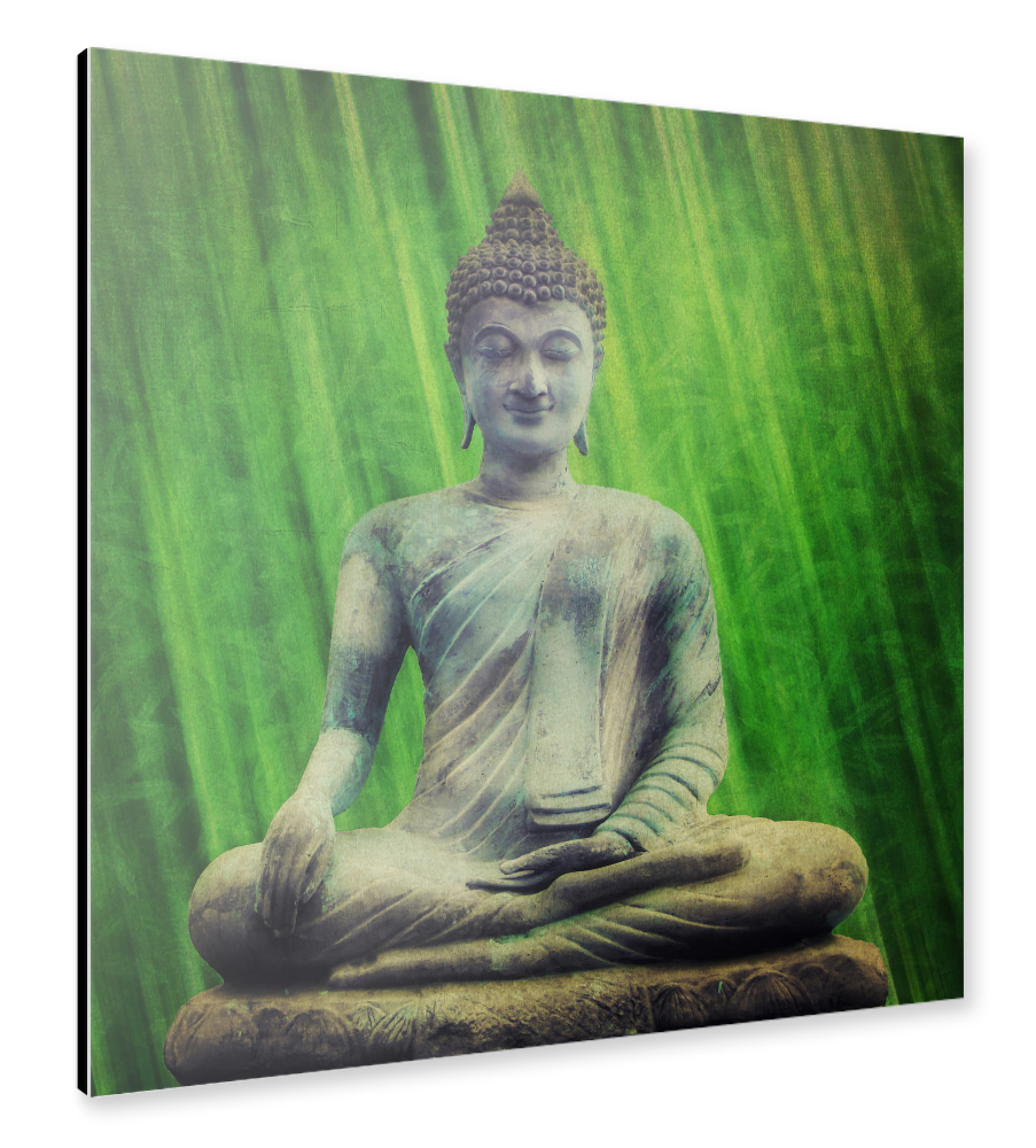 Alu-Dibond "Siddartha" 30x30 cm artboxONE