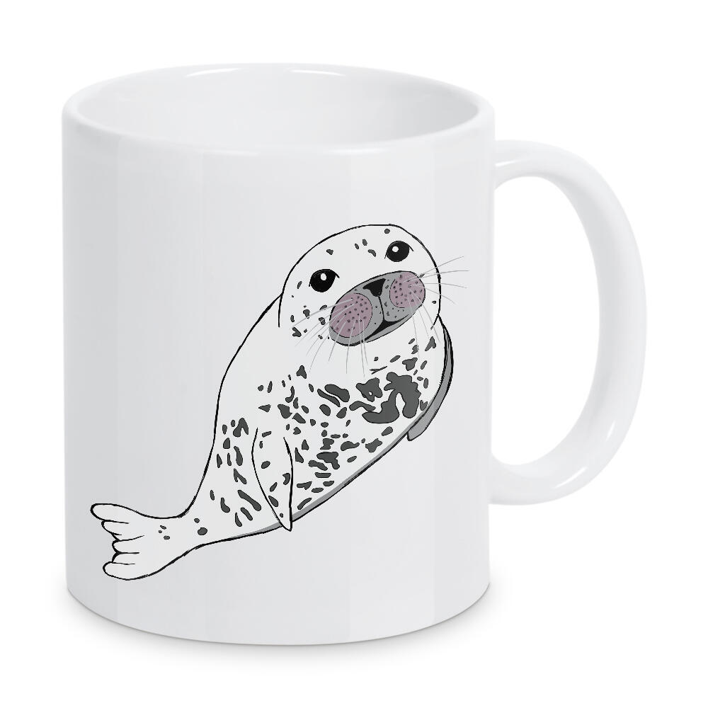 Tasse "Kleine Robbe" artboxONE - Natur,Für Kinder,Tiere,Unterwasser