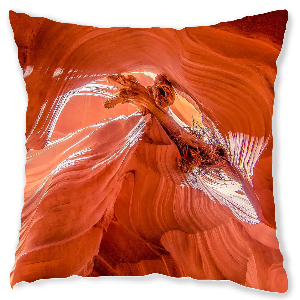 Design-Kissen "Rote Ebenen" artboxONE - Natur - Antelope canyon,Naturfotografie,Berg,Usa,Amerika