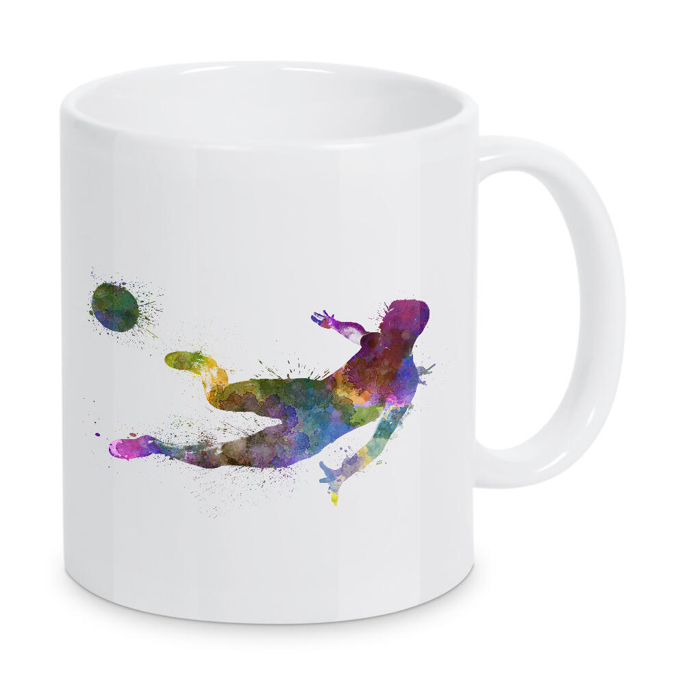 Tasse "Soccer player in watercolor-z" artboxONE - Sport / Fußball