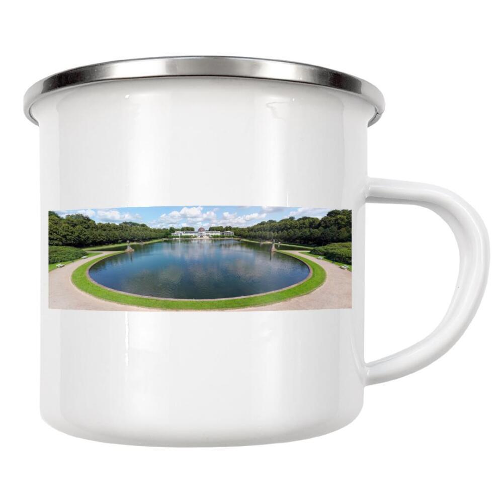 Emaille Tasse "Bremen - Parkhotel, Holler See" artboxONE - Städte,Reise,Architektur,Reise / Länder,Städte / Weitere