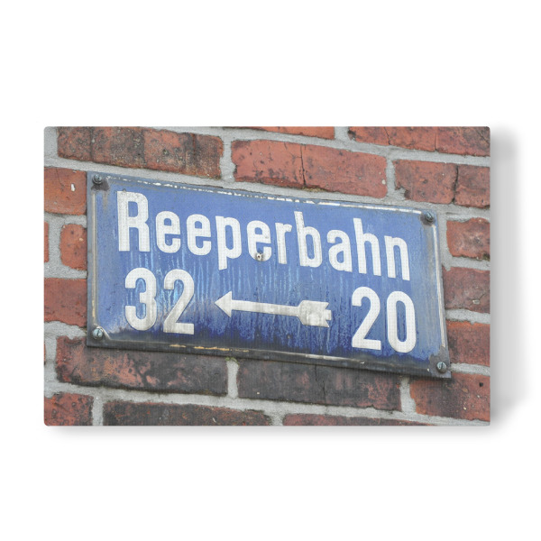 Leinwandbild "Reeperbahn" artboxONE - Städte / Hamburg - Hamburg,Reeperbahn,Kiez,Rotlicht,Redlight,St.pauli,Millerntor