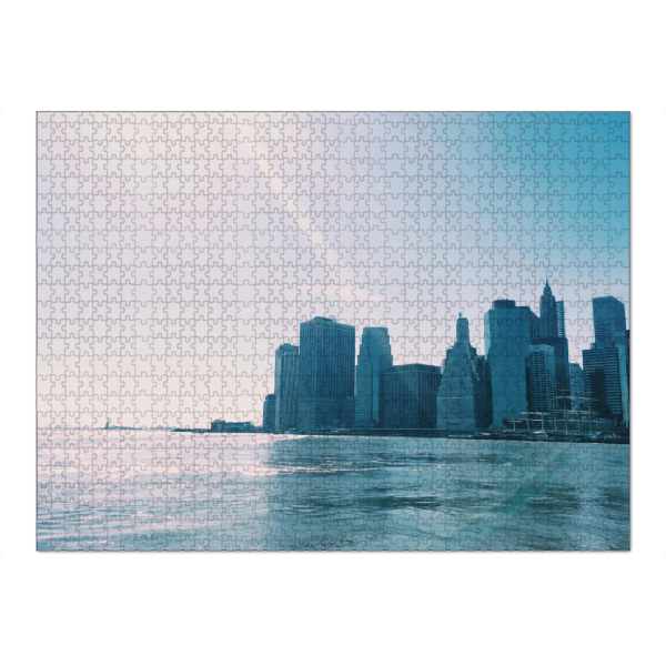 Puzzle Ravensburger "Stadtblick" artboxONE - Städte / New York - Manhattan,New york,Nyc,Lower manhattan,Brooklyn view,Big apple,Skyline