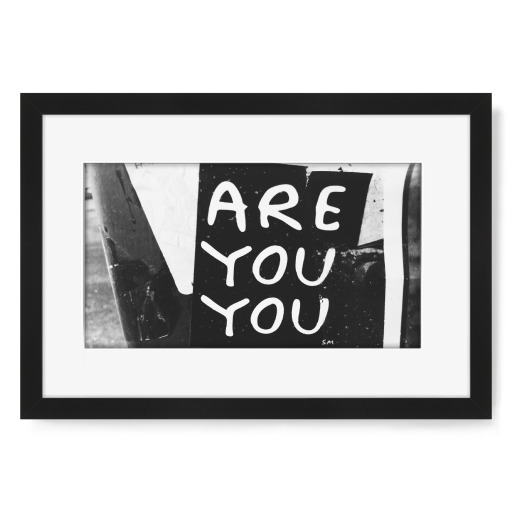 Are You You als Poster bei artboxONE kaufen